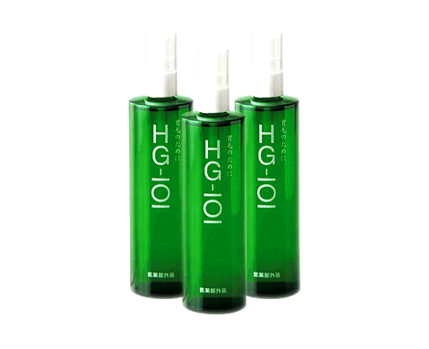 薬用育毛剤HG-101は、発売以来男性・女性問わず多くのお客様にご利用いただいており、たくさんの育毛・発毛促進効果を実感していただいています。